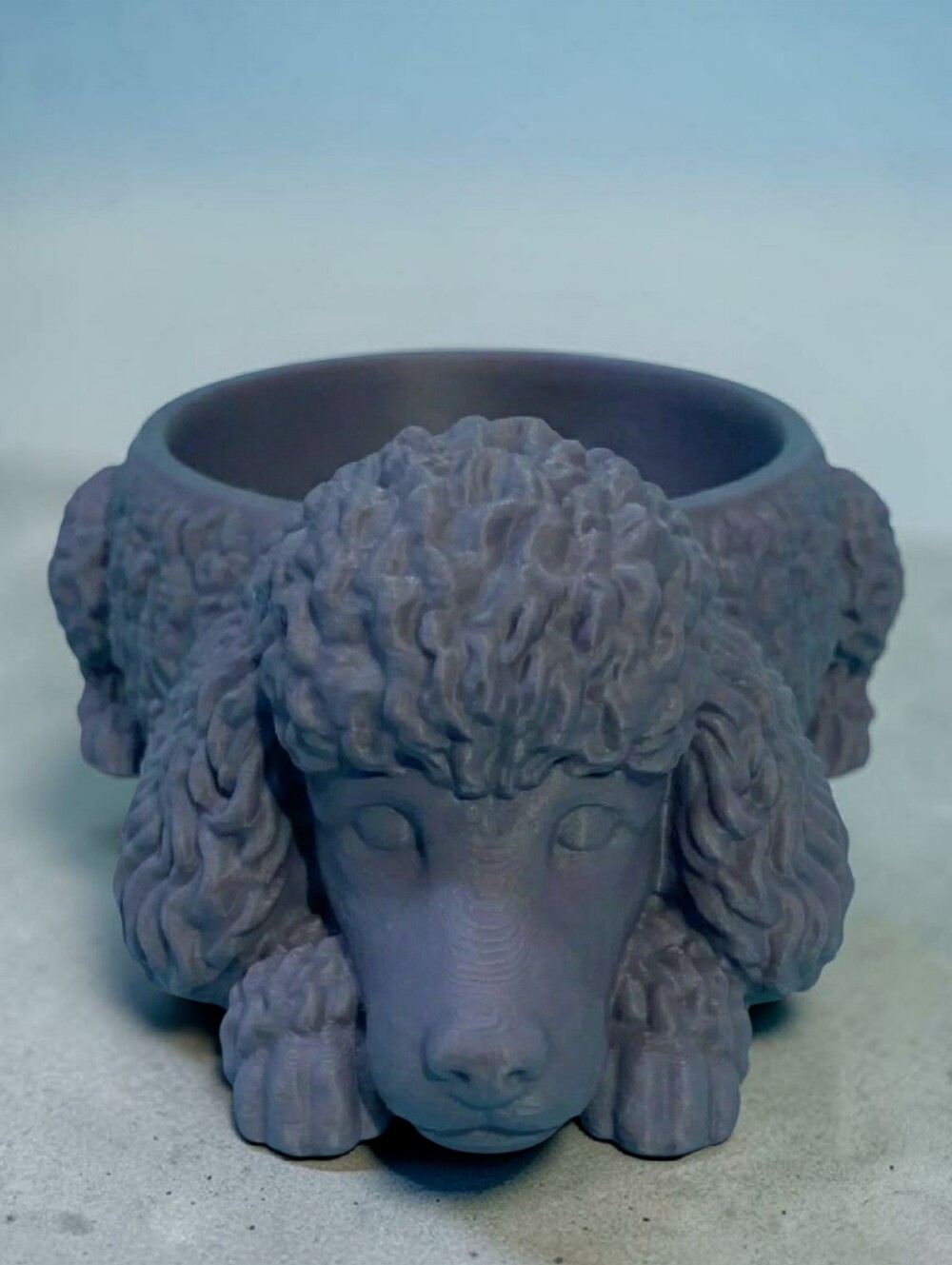 Hand Crafted Poodle Dog Trinket Dish Or Bowl (Choose Type & Color)